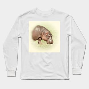 Hippopotamus Long Sleeve T-Shirt